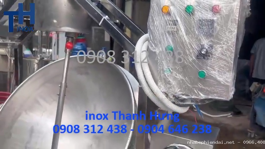 Chảo Xào Nhân Bánh Công Nghiệp Cho Cơ Sở Làm Bánh Quy Mô Lớn