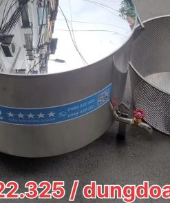 Chảo chiên điện công nghiệp siêu lớn sản xuất theo nhu cầu tại Sơn La