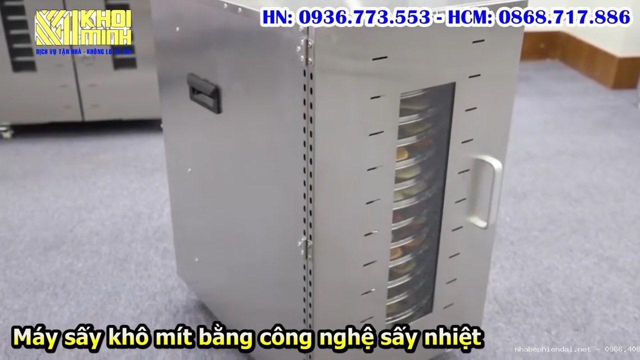 Máy sấy mít (máy sấy trái cây dạng tủ sấy) dùng cho gia đình và công nghiệp tốt nhất – sấy khô tại nhà đơn giản