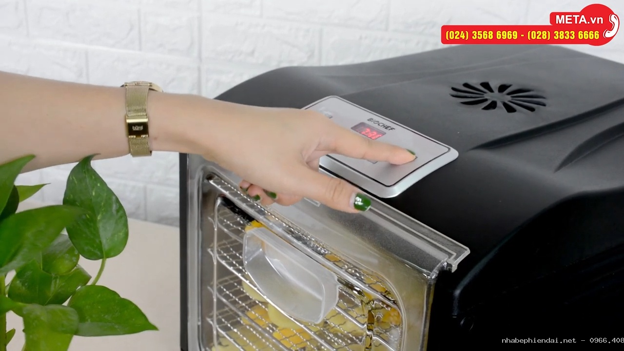 Cách làm mứt hoa quả sấy với máy sấy thực phẩm đa năng Biochef 6 khay