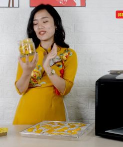 Cách làm mứt hoa quả sấy với máy sấy thực phẩm đa năng Biochef 6 khay