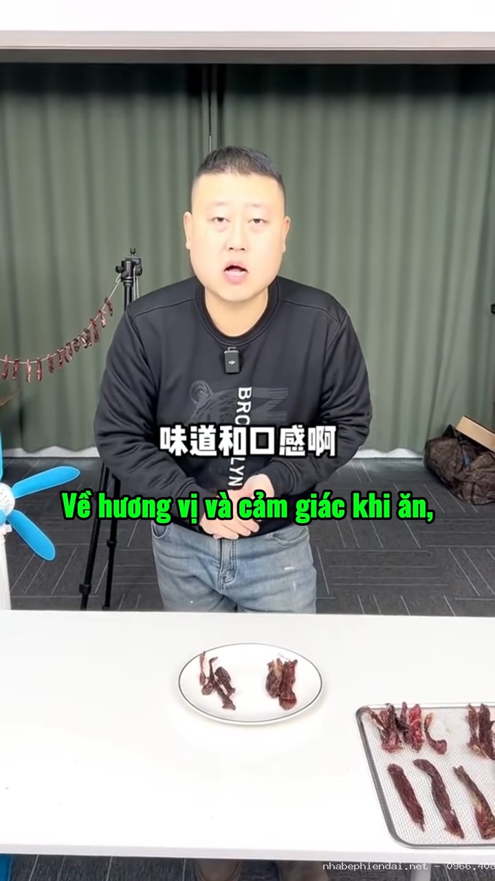 Làm Bò Khô Bằng Máy Sấy Thực Phẩm Có Ngon Không