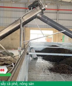 Lắp đặt hệ thống lò sấy cà phê nguyên hạt – dây chuyền sấy cà phê hạt thành cà phê nhân