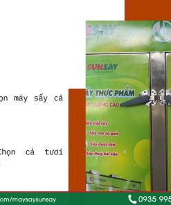 8 mẹo sử dụng máy sấy cá khô đạt chất lượng cao dịp Tết - chi tiết máy 2