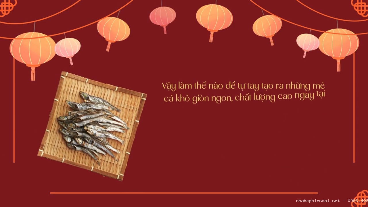 8 mẹo sử dụng máy sấy cá khô đạt chất lượng cao dịp Tết