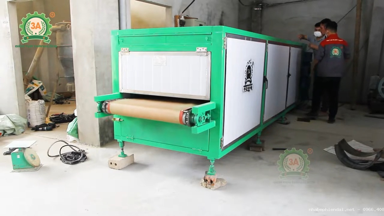 Máy sấy cám viên, máy sấy thức ăn chăn nuôi công nghệ sấy hiện đại