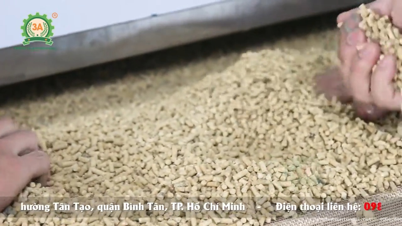 Máy sấy cám viên, máy sấy thức ăn chăn nuôi công nghệ sấy hiện đại