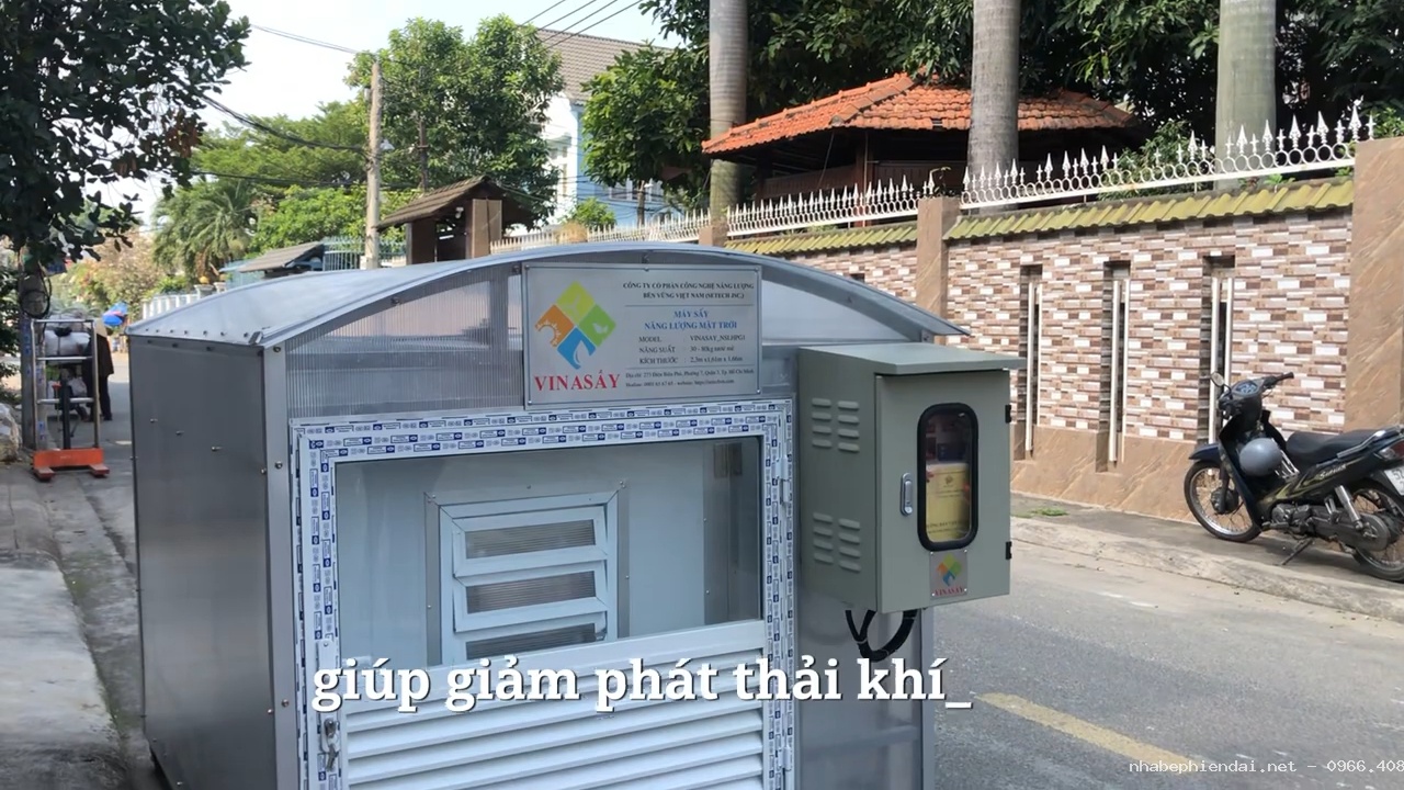 MÁY SẤY NĂNG LƯỢNG MẶT TRỜI GIẢI PHÁP TIẾT KIỆM VÀ BỀN VỮNG CHO NÔNG SẢN VIỆT