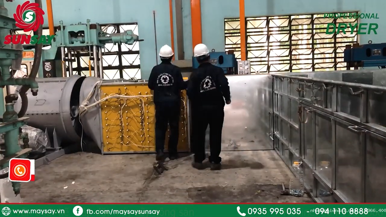 Máy Sấy Nông Sản 20 Tấn – Hệ Thống Sấy Ngô Công Suất 20 Tấn/Mẻ