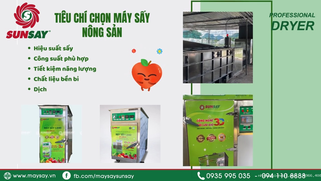 Máy sấy nông sản nào tốt nhất hiện nay – Top 3 máy sấy nông sản đáng đầu tư