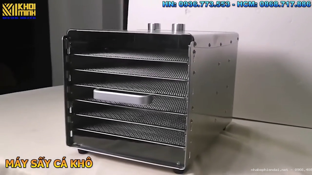 Máy sấy cá khô gia đình & công nghiệp giá tốt