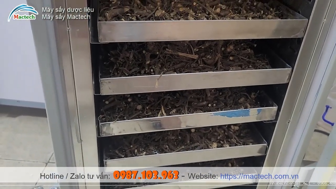 Máy sấy cam thảo giải pháp sấy dược liệu hiệu quả