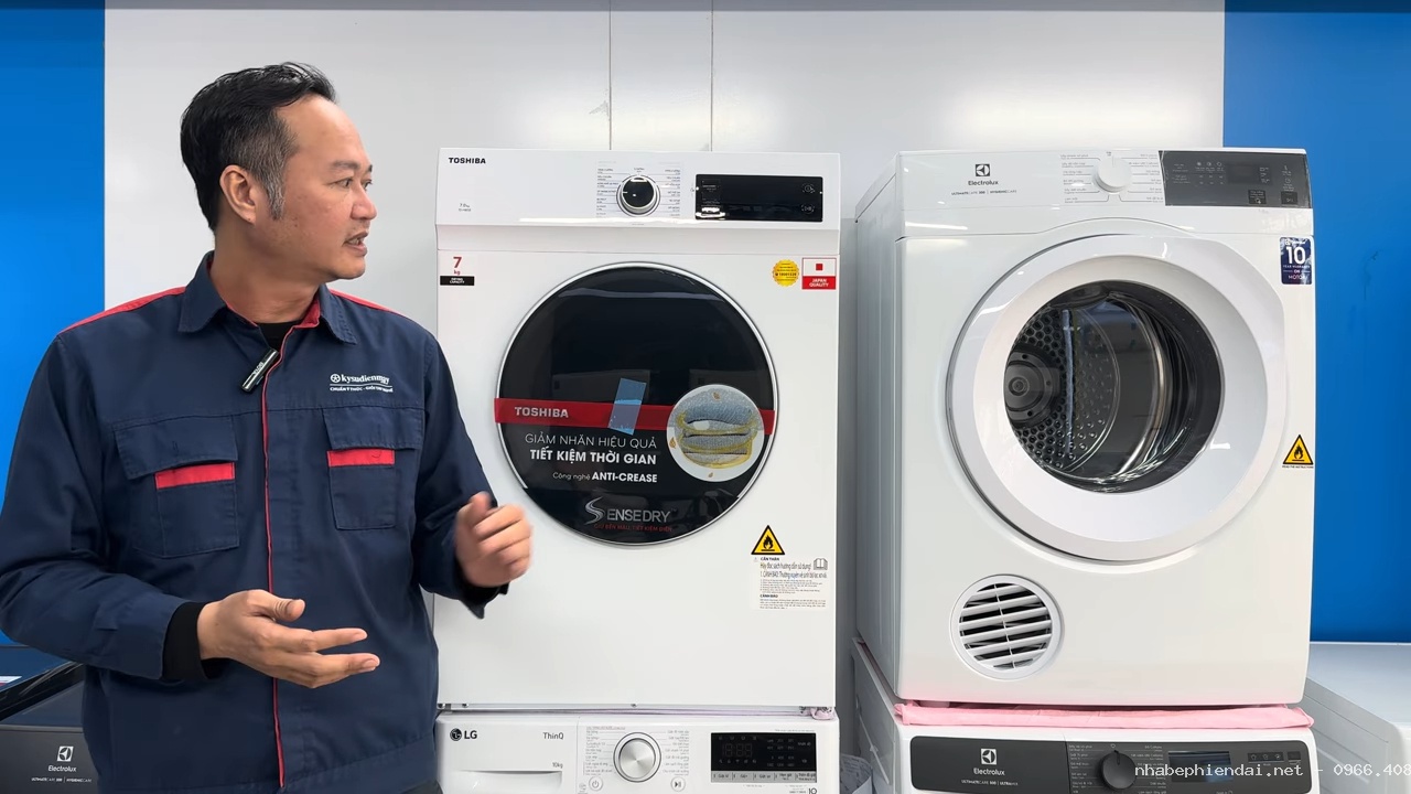 Máy sấy thông hơi 4–6 triệu và 6–9 triệu khác nhau ở đâu