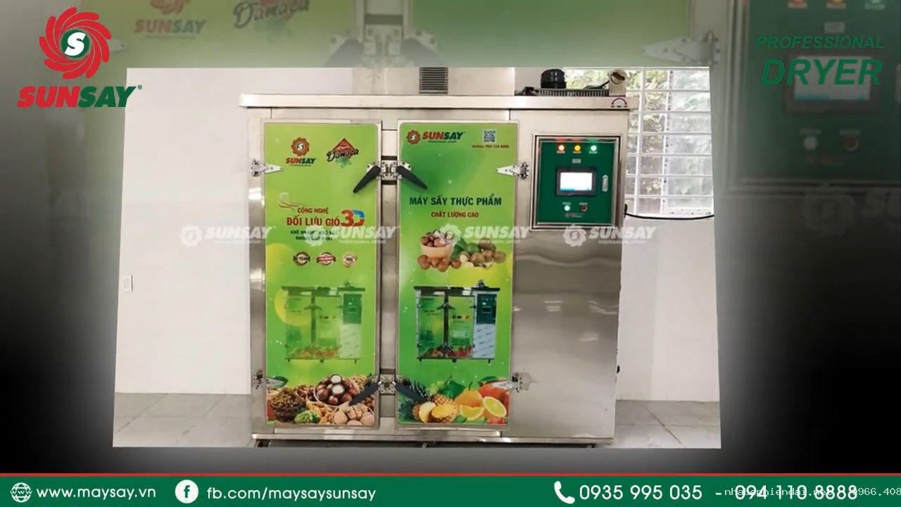 Máy Sấy Thuốc Nam SUNSAY