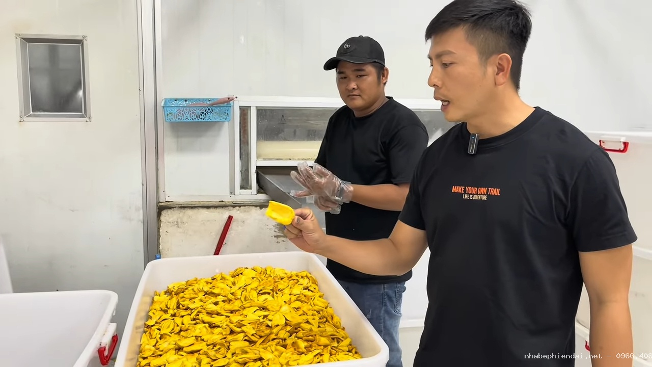 Quy trình sản xuất mít sấy chất lượng cao trong chế biến thực phẩm