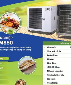 Máy sấy cá khô tôm khô hải sản khô Kenview – Giải pháp sấy hải sản hiệu quả