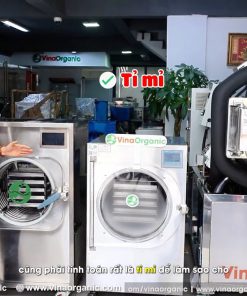 Hướng dẫn lựa chọn máy sấy thăng hoa làm sữa chua sấy, sầu riêng sấy, dâu tây phù hợp