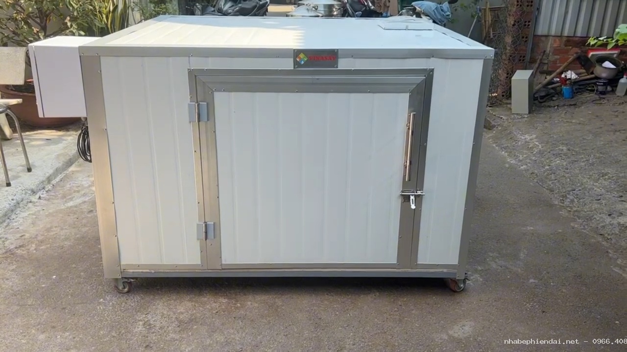 Máy sấy bơm nhiệt 10-100kg tươi/mẻ công nghệ hiện đại cho cơ sở chế biến chuyên nghiệp