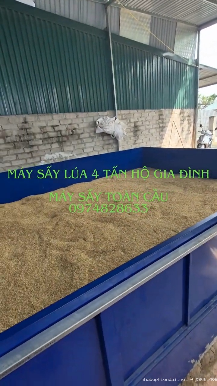 Máy sấy lúa ngô nông sản mini 5 tạ 500kg