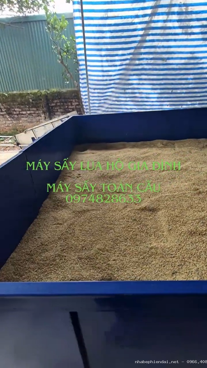 Máy sấy lúa ngô nông sản mini 5 tạ 500kg