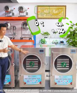 Máy Sấy Thăng Hoa Làm Sữa Chua Sấy, Sầu Riêng Sấy, Dâu Tây - chi tiết máy 2