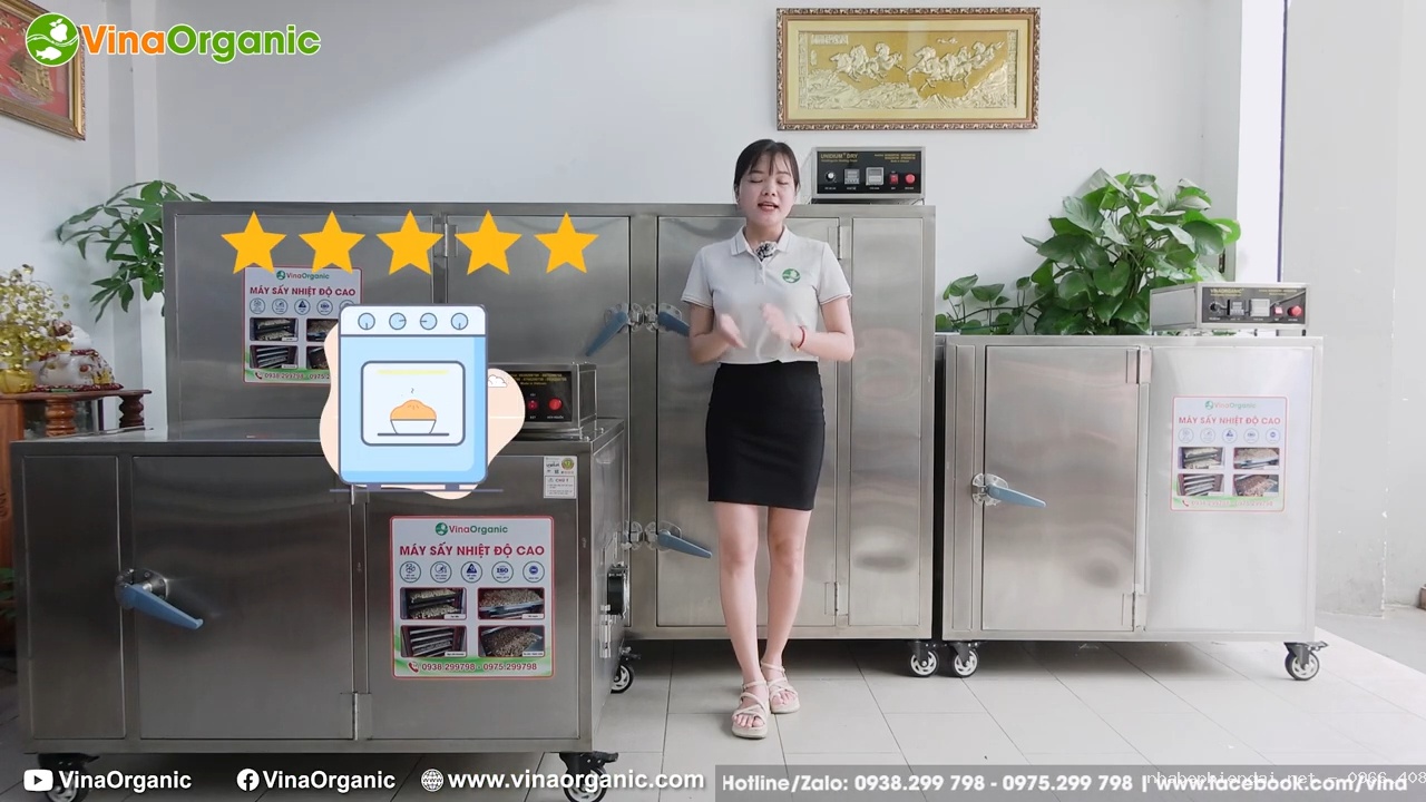 Cách chọn máy sấy nhiệt độ cao phù hợp để sấy giòn ngũ cốc