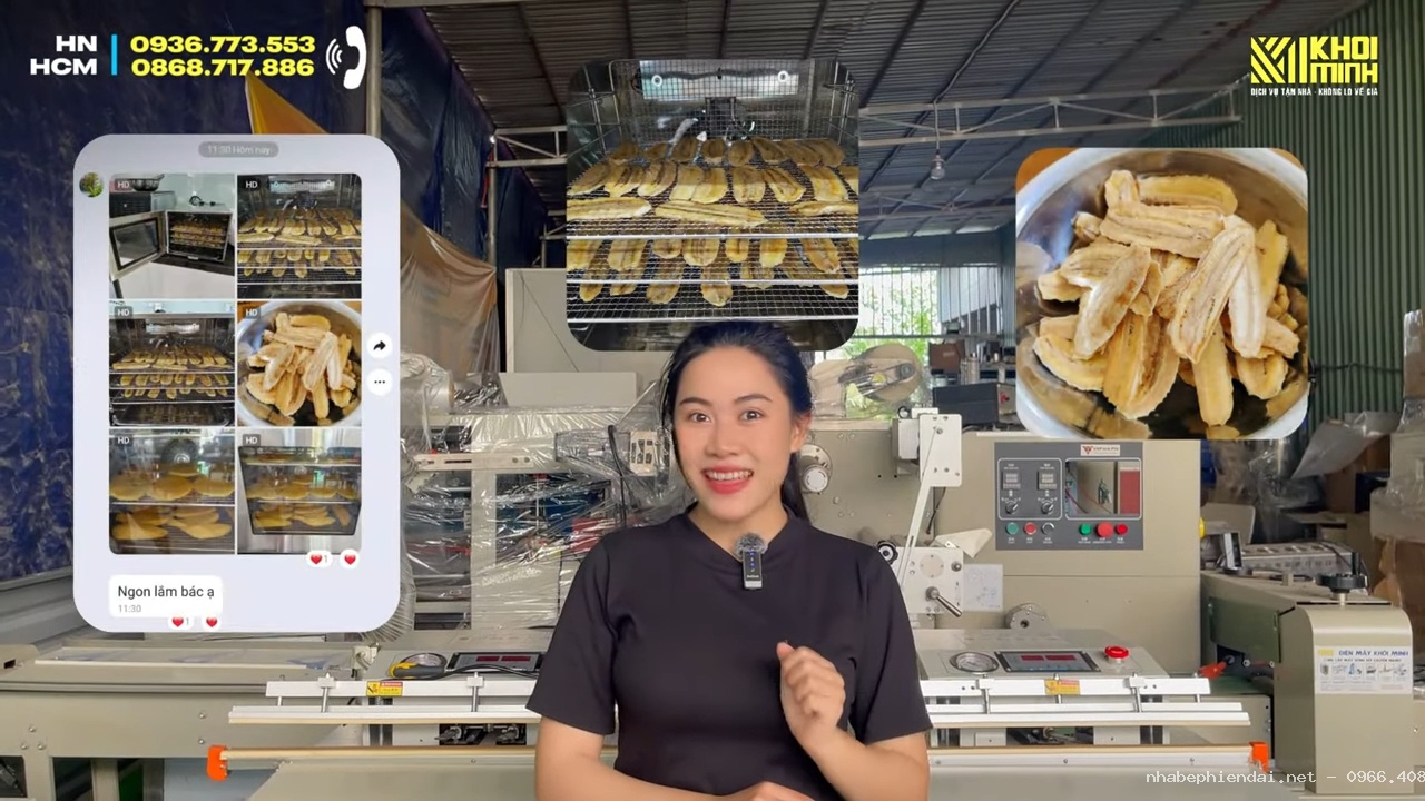 Máy Sấy Mini Sấy Cá, Mực Khô Thiết Bị Sấy Thực Phẩm Tiện Lợi