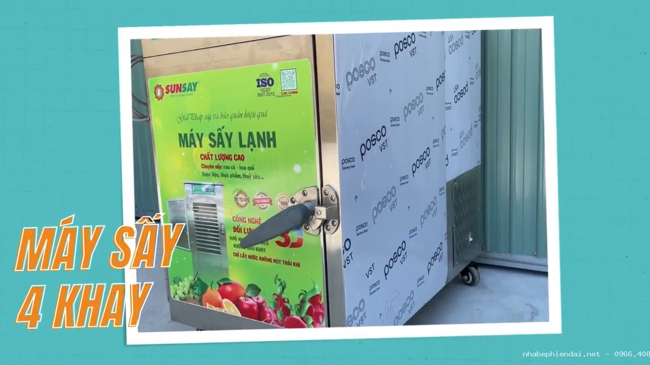 Giá Máy Sấy Lạnh Trái Cây Cho Hộ Kinh Doanh Nhỏ Lẻ