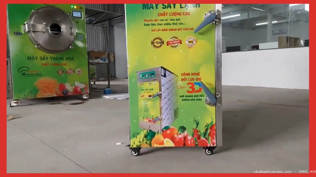 Giá Máy Sấy Lạnh Trái Cây Cho Hộ Kinh Doanh Nhỏ Lẻ