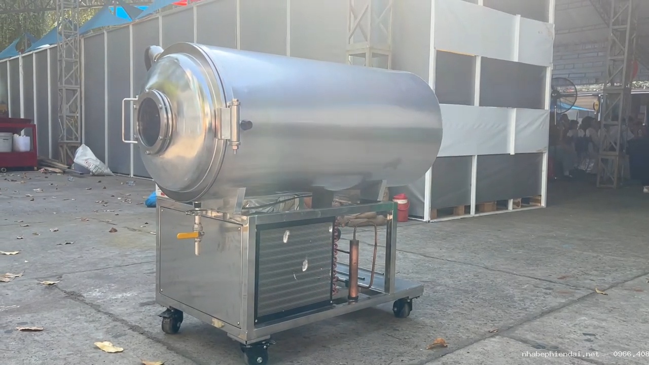 Máy sấy thăng hoa loại lớn cho trái cây, rau củ, hải sản và dược liệu
