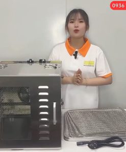 Máy sấy thực phẩm gia đình mini 10 khay inox 304 cao cấp không gỉ