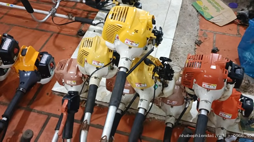 Máy Cắt Cỏ Giá Rẻ Mitsubishi Maru Shindaiwa Robin Kawasaki Echo