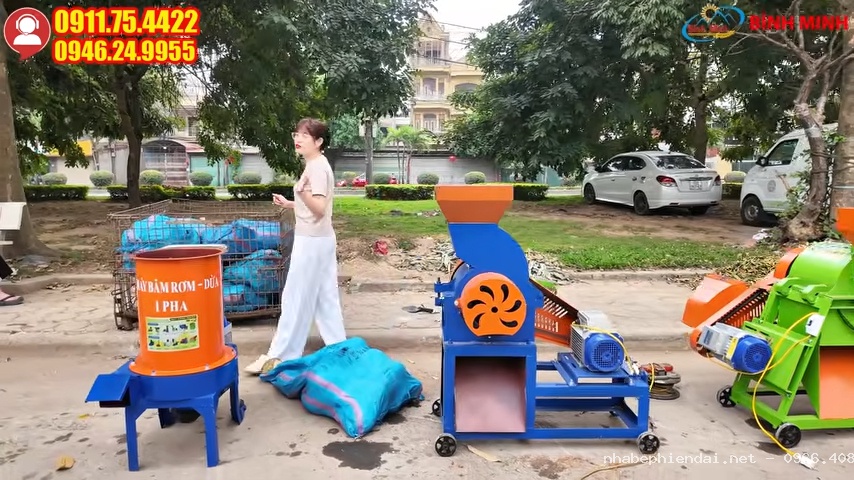 Máy Xay Xơ Dừa 1 Pha VMX500 Phiên Bản Cải Tiến Mới Nhất