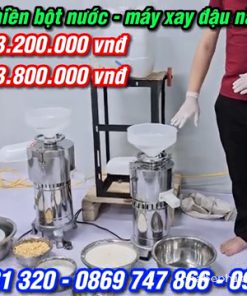 Máy Xay Bột Gạo Nước, Xay Đậu Nành Có Giá Bán Bao Nhiêu