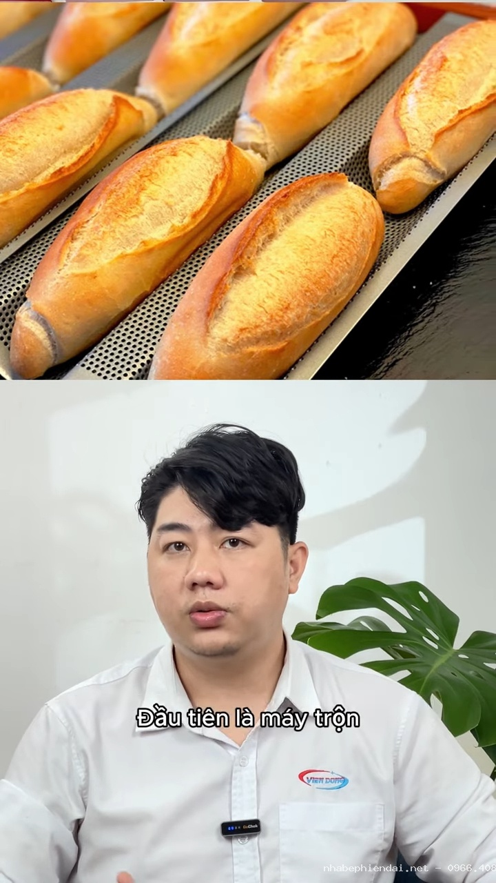 Chi Phí Đầu Tư Máy Làm Bánh Mì Và Máy Làm Bánh Ngọt Khoảng 70 Triệu