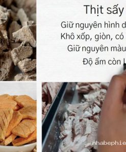 Cách sấy thịt khô, sấy cao cấp và sấy thông dụng