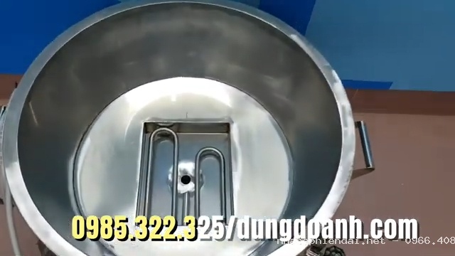Chảo chiên công nghiệp 1 mét 12kW 