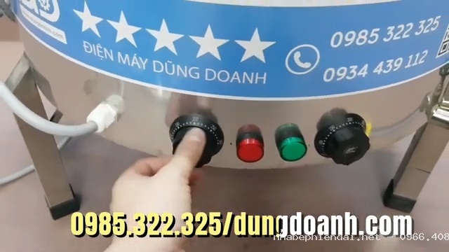 Chảo chiên công nghiệp 1 mét 12kW 