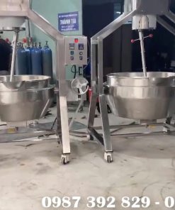 Chảo Xào Nhân Công Nghiệp – Chảo Sên Mứt Dừa Inox Dung Tích 100L, 150L, 200L