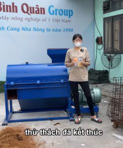 Máy Xay Xơ Dừa B1200 Băm Nhỏ Hàng Chục Tấn Vỏ Dừa Tươi Khô