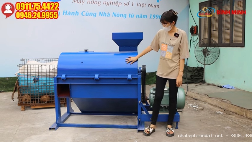Máy Xay Xơ Dừa B1200 Băm Nhỏ Hàng Chục Tấn Vỏ Dừa Tươi Khô