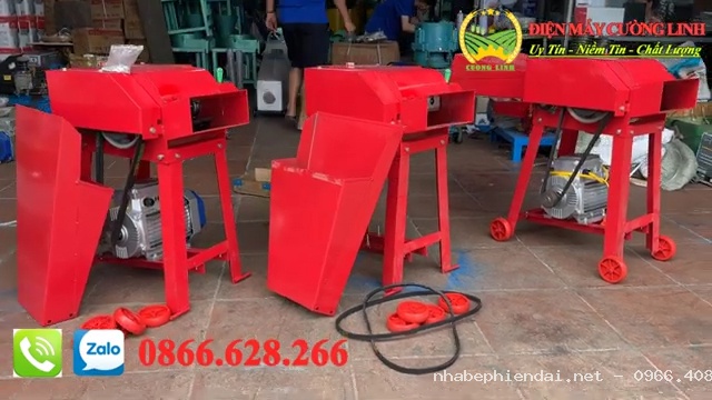 Máy băm cỏ băm rơm đa năng 4 dao có giá bán bao nhiêu