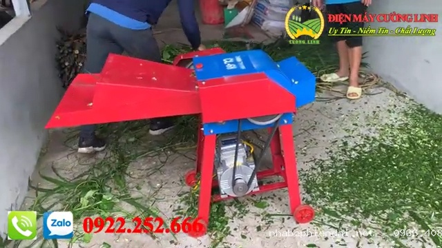 Máy băm cỏ băm rơm đa năng 4 dao có giá bán bao nhiêu