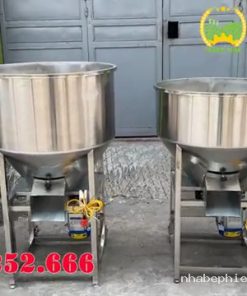 Máy Trộn Cám Chăn Nuôi Trục Đứng 50kg–150kg