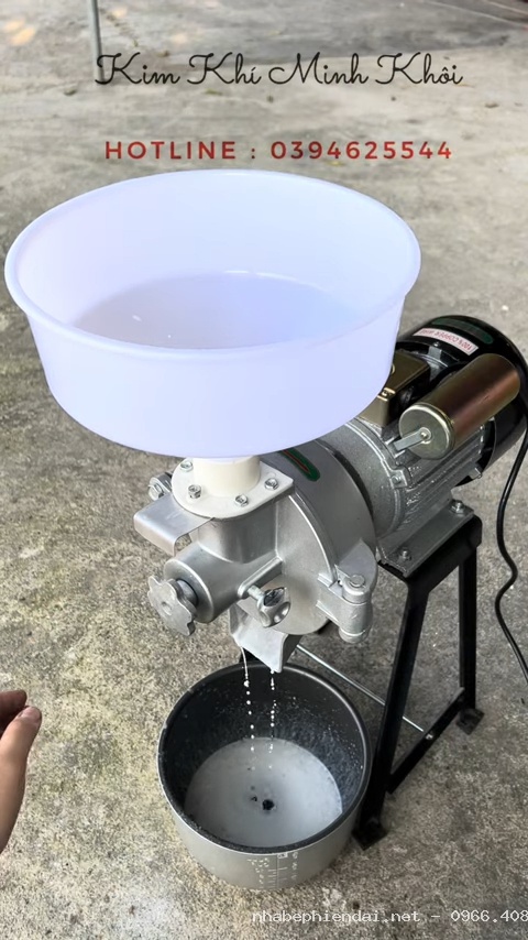 Hướng Dẫn Sử Dụng Máy Xay Bột Gạo Nước Làm Bánh Cuốn, Bánh Tráng