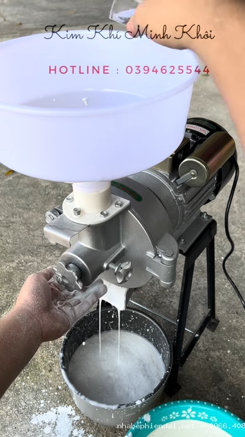 Hướng Dẫn Sử Dụng Máy Xay Bột Gạo Nước Làm Bánh Cuốn, Bánh Tráng
