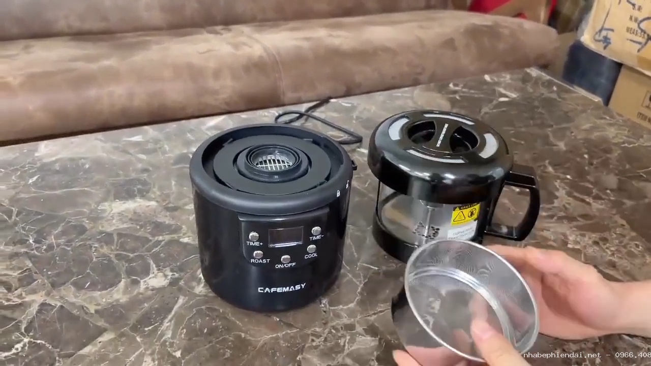 Máy rang hạt cà phê Cafemasy CCR 305D
