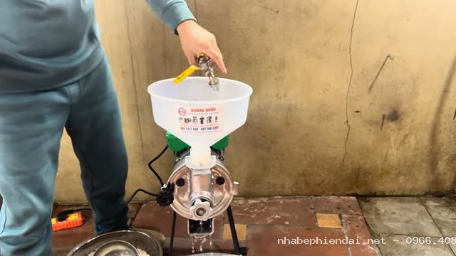 Máy Xay Bột Gạo Nước Mini Gia Đình Mẫu Mới