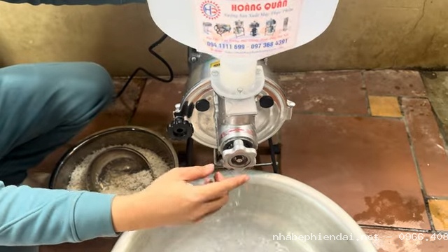 Máy Xay Bột Gạo Nước Mini Gia Đình Mẫu Mới