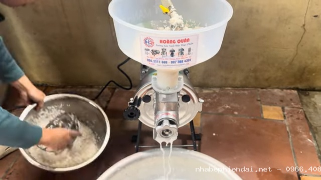 Máy Xay Bột Gạo Nước Mini Gia Đình Mẫu Mới